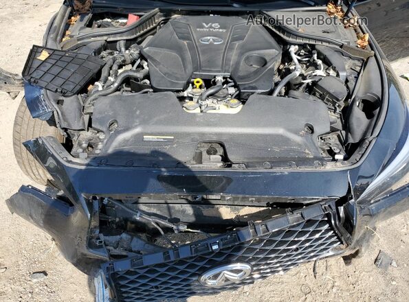 JN1FV7DP8MM850603 2021 INFINITI Q50 Black Rear interior view