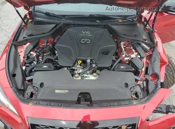 JN1FV7DPXRM660373 2024 INFINITI Q50 Red Vista interior trasera