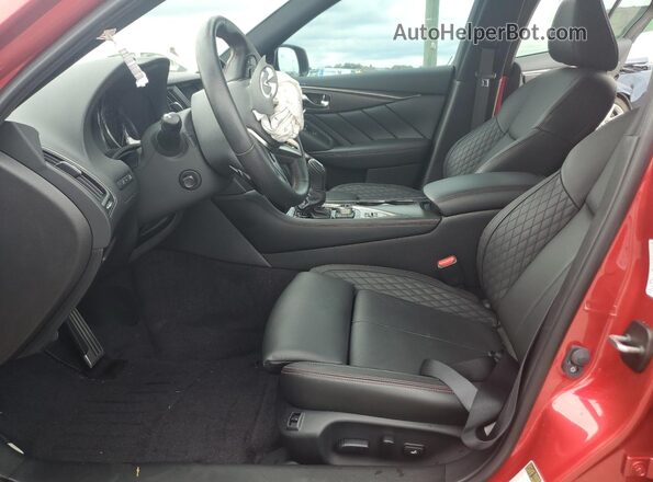 JN1FV7DPXRM660373 2024 INFINITI Q50 Red Vista interior delantera