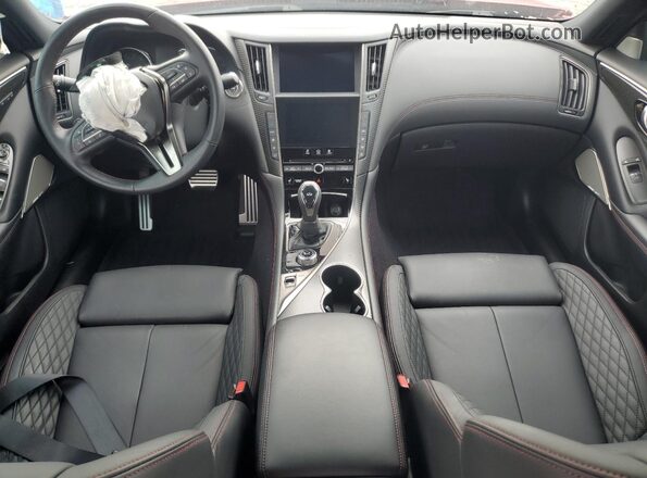 JN1FV7DPXRM660373 2024 INFINITI Q50 Red Vista del salpicadero