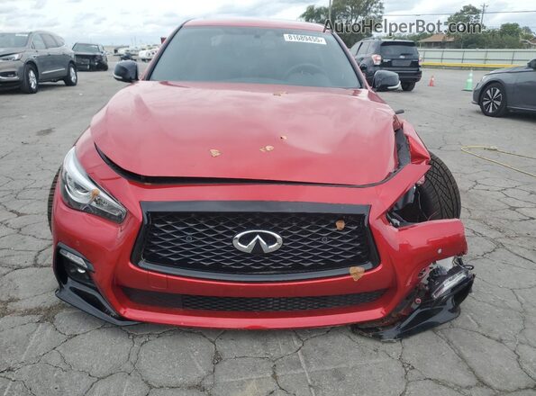 JN1FV7DPXRM660373 2024 INFINITI Q50 Red Vista frontal