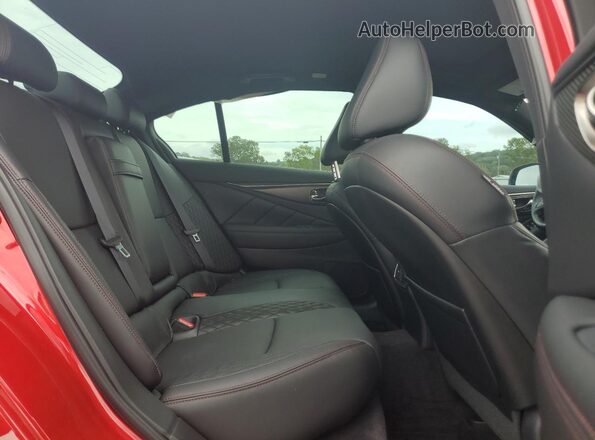 JN1FV7DPXRM660373 2024 INFINITI Q50 Red Vista de los asientos traseros