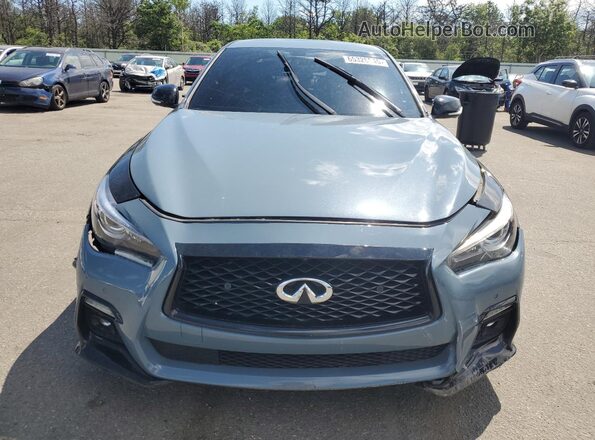 JN1FV7DR6MM880345 2021 INFINITI Q50 Серый Вид спереди