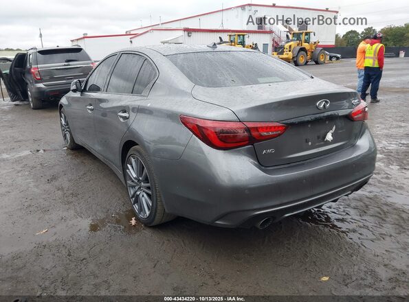JN1FV7DR6PM590532 2023 INFINITI Q50 Gray Trasero izquierdo