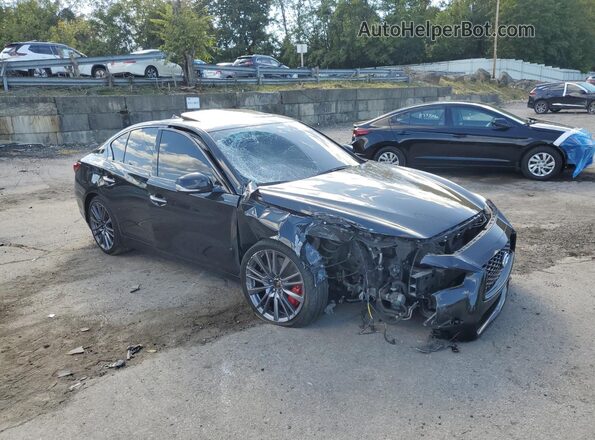 JN1FV7DR8PM590712 2023 INFINITI Q50 Black Передня права чверть