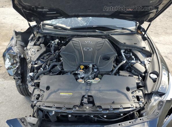 JN1FV7DR8PM590712 2023 INFINITI Q50 Black Вид задньої частини салону