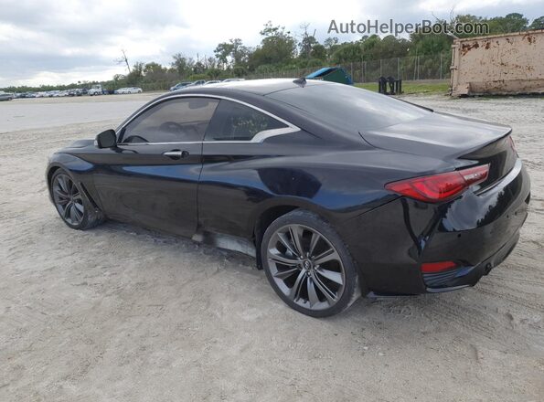 JN1FV7EK7KM360542 2019 INFINITI Q60 Black Tył lewy
