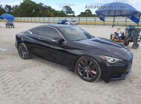 JN1FV7EK7KM360542 2019 INFINITI Q60 Black Przód prawy