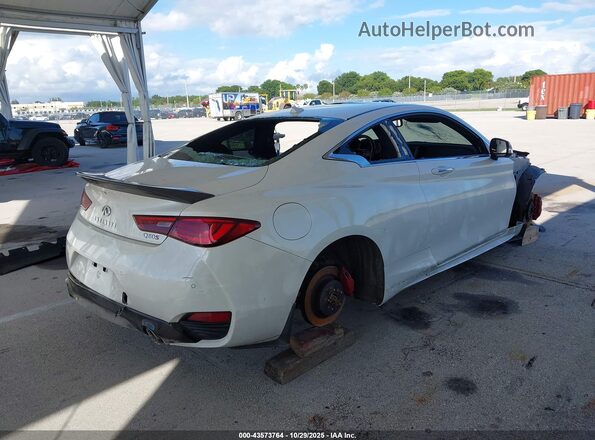 JN1FV7LK2MM530490 2021 INFINITI Q60 Белый Задняя правая четверть