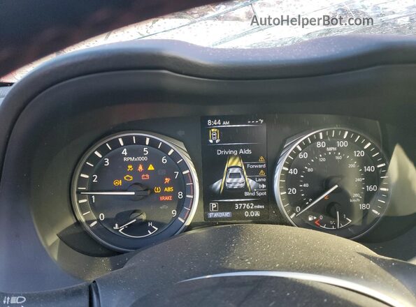 JN1FV7LK4MM530068 2021 INFINITI Q60 Red Սարքավորումների վահանակի տեսք