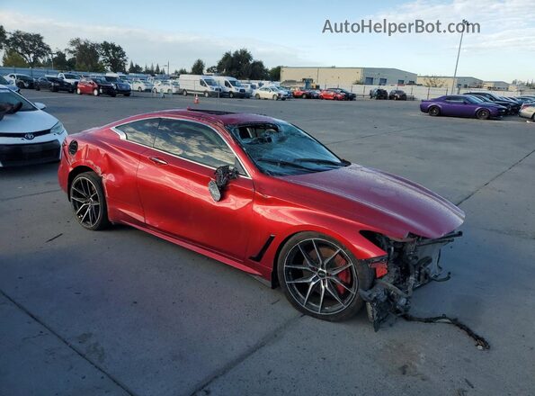 JN1FV7LK4MM530068 2021 INFINITI Q60 Red Առջևի աջ