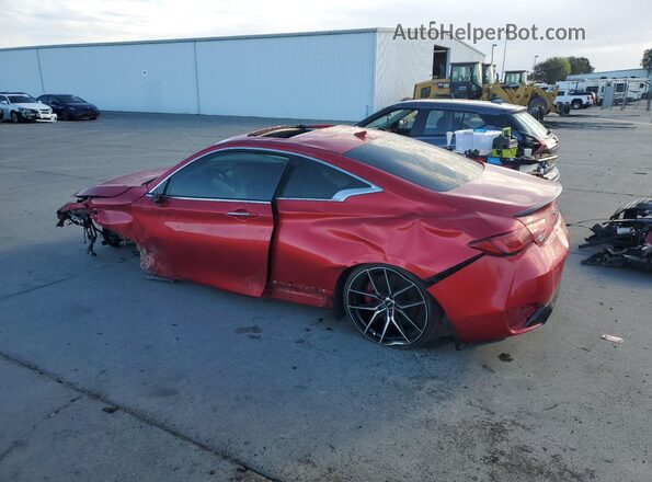 JN1FV7LK4MM530068 2021 INFINITI Q60 Red Հետևի ձախ