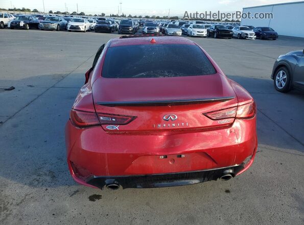 JN1FV7LK4MM530068 2021 INFINITI Q60 Red Հետևի տեսք