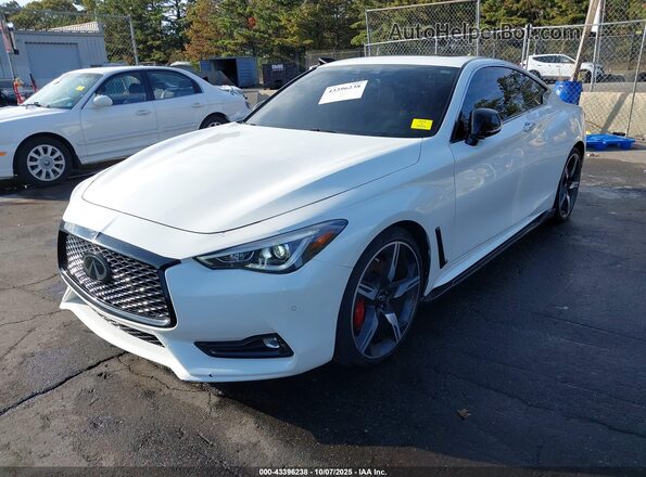 JN1FV7LL6MM560097 2021 INFINITI Q60 Белый Передняя левая четверть