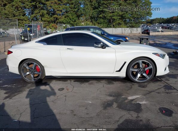 JN1FV7LL6MM560097 2021 INFINITI Q60 Белый Вид задней части салона