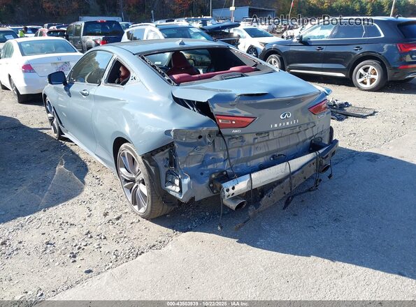 JN1FV7LL7NM680167 2022 INFINITI Q60 Серый Задняя левая четверть