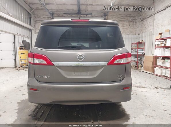 JN8AE2KP4H9169381 2017 NISSAN QUEST Gray 