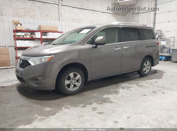 JN8AE2KP4H9169381 2017 NISSAN QUEST Gray Przód lewy