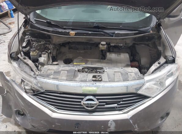 JN8AE2KP4H9169381 2017 NISSAN QUEST Gray Widok z tyłu