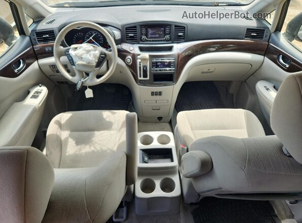 JN8AE2KP6H9166563 2017 NISSAN QUEST Gray 