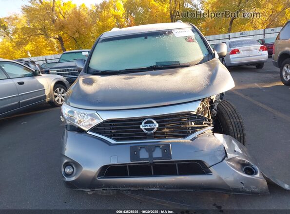JN8AE2KP6H9169754 2017 NISSAN QUEST Gray 