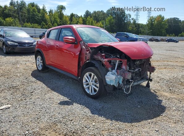 JN8AF5MR2HT701873 2017 NISSAN JUKE Красный Передняя правая четверть
