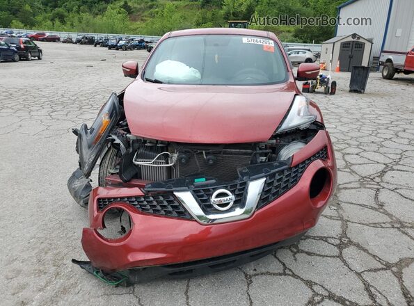 JN8AF5MR7HT702467 2017 NISSAN JUKE Maroon 