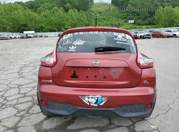 JN8AF5MR7HT702467 2017 NISSAN JUKE Maroon 