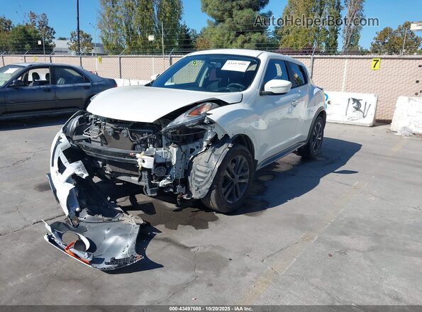 JN8AF5MR7HT705238 2017 NISSAN JUKE White Առջևի ձախ երեք քառորդ տեսարան
