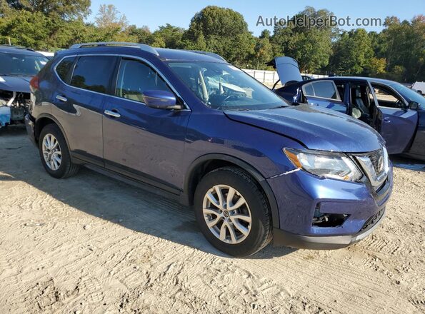 JN8AT2MT0LW038362 2020 NISSAN ROGUE Blue Передня права чверть
