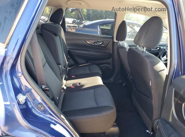JN8AT2MT0LW038362 2020 NISSAN ROGUE Blue Вид задньої частини салону