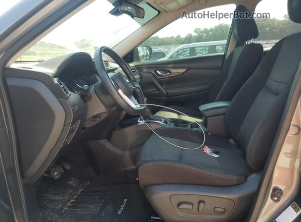JN8AT2MT3LW034998 2020 NISSAN ROGUE Gray Вид салону спереду
