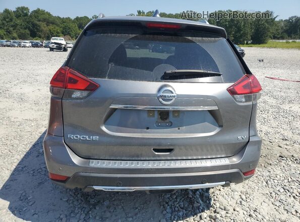JN8AT2MT3LW034998 2020 NISSAN ROGUE Gray Вид ззаду