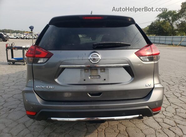 JN8AT2MT3LW039599 2020 NISSAN ROGUE Gray Widok z tyłu