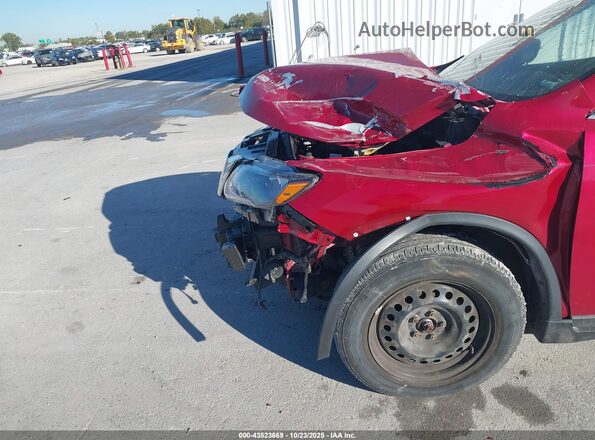 JN8AT2MTXHW384751 2017 NISSAN ROGUE Red Front view