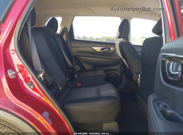 JN8AT2MTXHW384751 2017 NISSAN ROGUE Red VIN sticker view