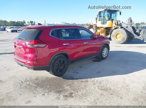 JN8AT2MTXHW384751 2017 NISSAN ROGUE Red Rear right