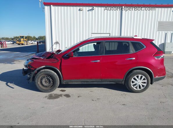 JN8AT2MTXHW384751 2017 NISSAN ROGUE Red 