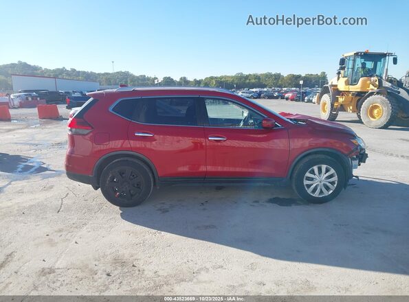 JN8AT2MTXHW384751 2017 NISSAN ROGUE Red 360 interior view