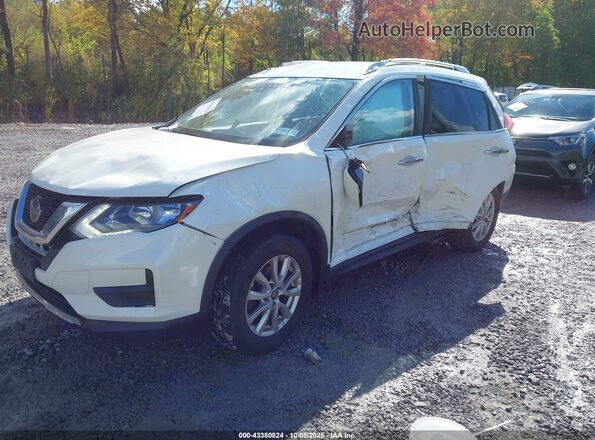 JN8AT2MV2LW124211 2020 NISSAN ROGUE Белый Передняя левая четверть