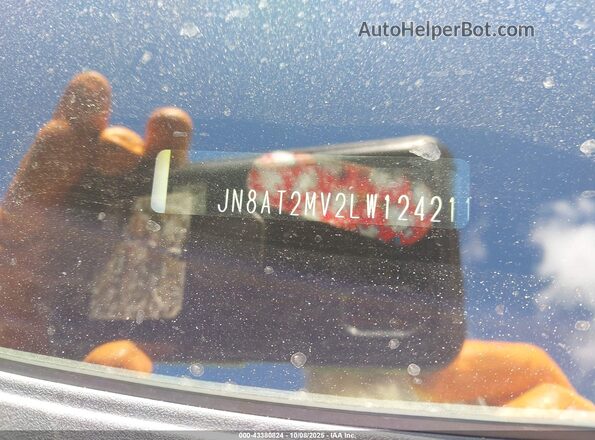 JN8AT2MV2LW124211 2020 NISSAN ROGUE Белый Вид подкапотного пространства