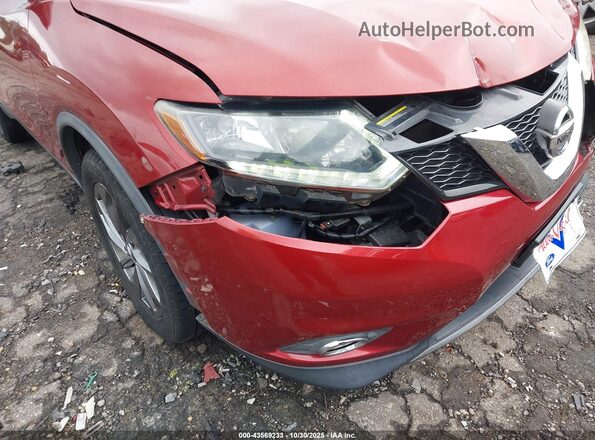 JN8AT2MV4GW132011 2016 NISSAN ROGUE Red 