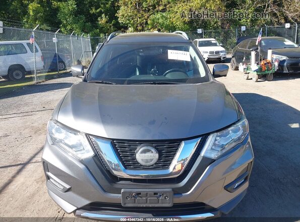 JN8AT2MV4JW341580 2018 NISSAN ROGUE Gray Սարքավորումների վահանակի տեսք