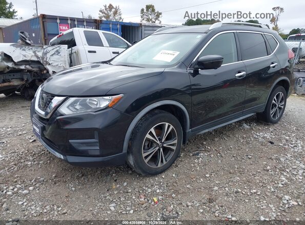 JN8AT2MV5LW123909 2020 NISSAN ROGUE Black წინა მარცხენა ხედი სამი მეოთხედიდან
