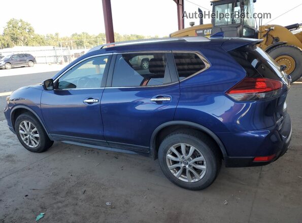 JN8AT2MV6LW101627 2020 NISSAN ROGUE Blue Trasero izquierdo