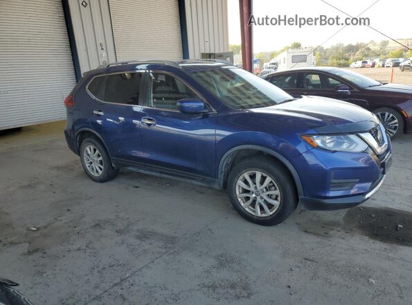 JN8AT2MV6LW101627 2020 NISSAN ROGUE Blue Delantero derecho