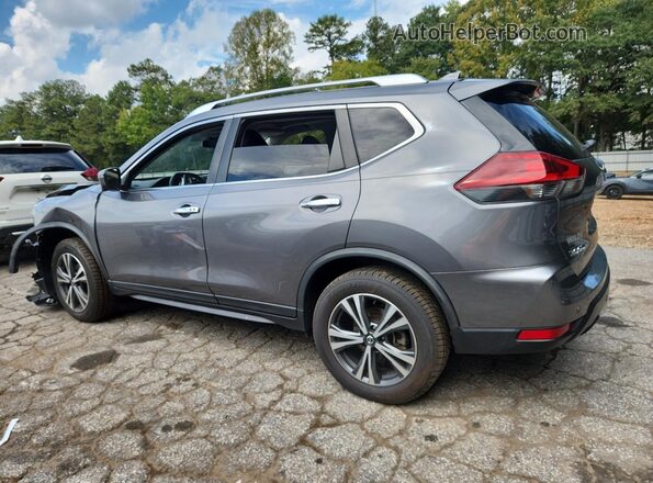 JN8AT2MV7KW393285 2019 NISSAN ROGUE Gray Rear left