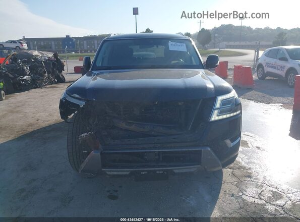 JN8AY2AC4N9162271 2022 NISSAN ARMADA Черный Вид спереди