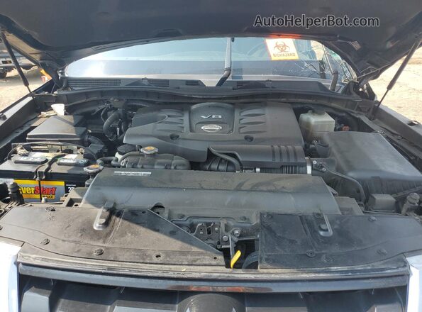 JN8AY2ACXM9145165 2021 NISSAN ARMADA Black Widok komory silnika