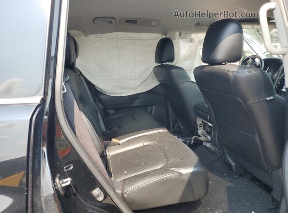 JN8AY2ACXM9145165 2021 NISSAN ARMADA Black Widok wnętrza z tyłu